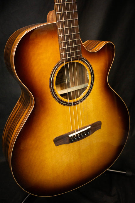 Dowina Granus GAC Light Burst Antique Series Acoustic Guitar - Acoustic Guitars - Dowina