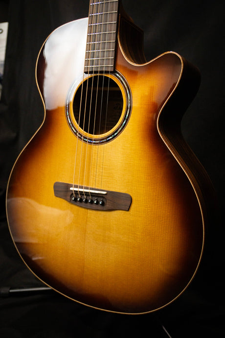 Dowina Granus GAC Light Burst Antique Series Acoustic Guitar - Acoustic Guitars - Dowina
