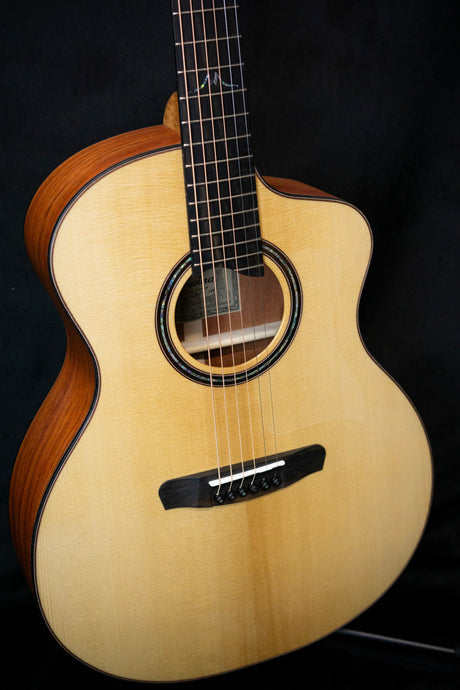 Dowina Macacanba GAC TS Vintage Series Acoustic Guitar (Torrified Spruce & Macacanba) - Acoustic Guitars - Dowina