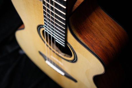 Dowina Macacanba GAC TS Vintage Series Acoustic Guitar (Torrified Spruce & Macacanba) - Acoustic Guitars - Dowina