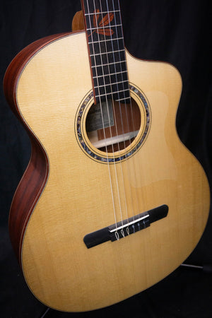 Dowina Padauk HC Master Series Hybrid Guitar (Thermo Cured Swiss Spruce & Padauk) - Acoustic Guitars - Dowina