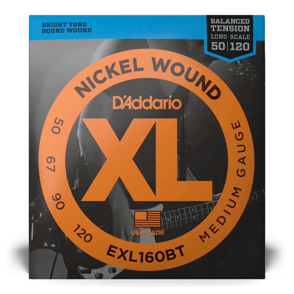D'Addario XL Nickel Wound Bass Strings