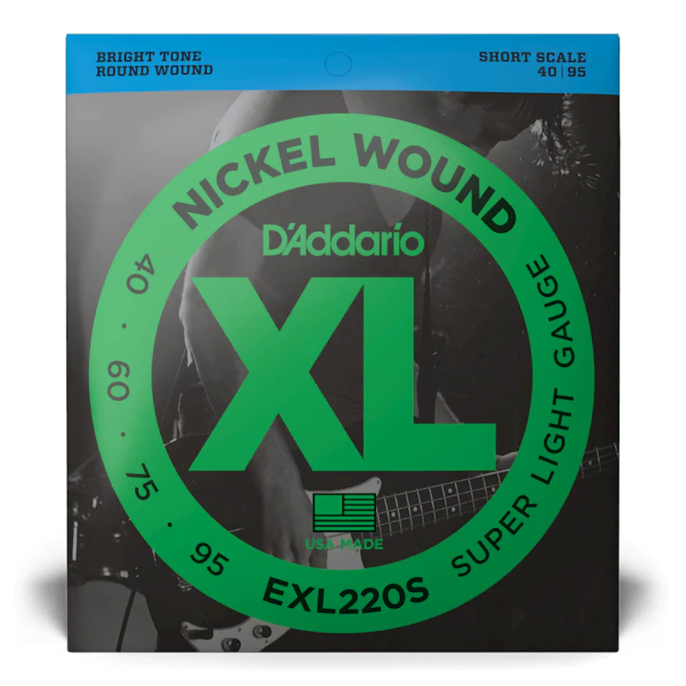 D'Addario XL Nickel Wound Bass Strings