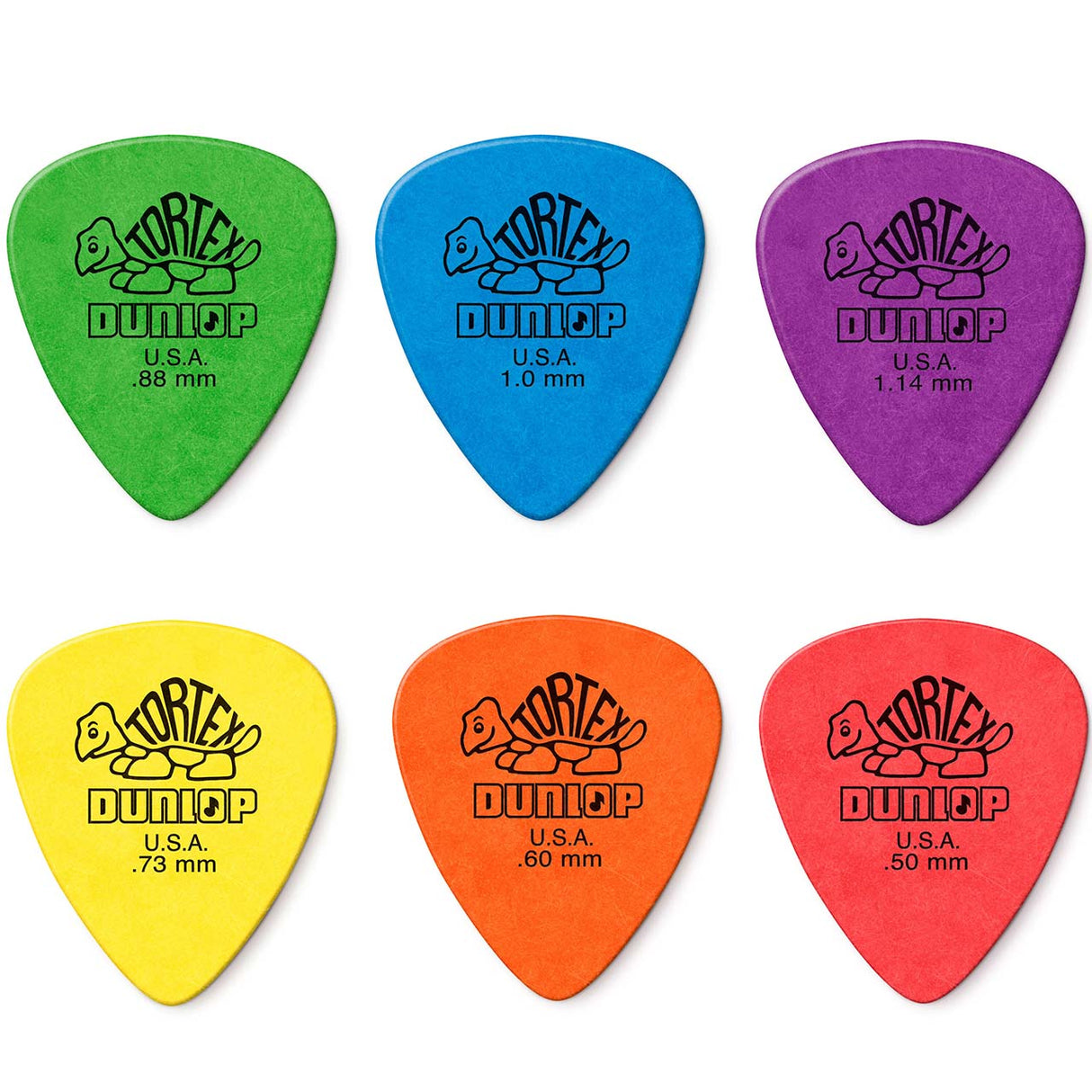 Dunlop TORTEX® Standard Guitar Picks (12 Pack) - Picks - Dunlop