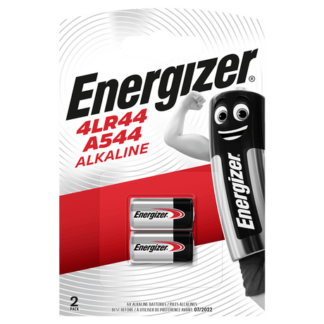 Energizer 4LR44 6V Alkaline Batteries A544 (2 Pack) - Batteries - Energizer