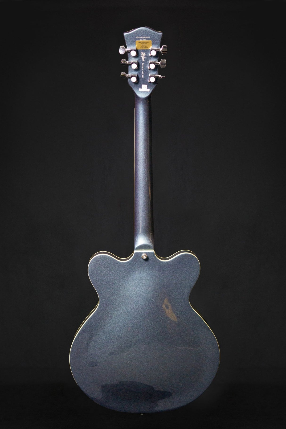 Höfner Verythin UK Exclusive Semi Acoustic Guitar (Pearl Blue) - Semi-Hollow - Höfner