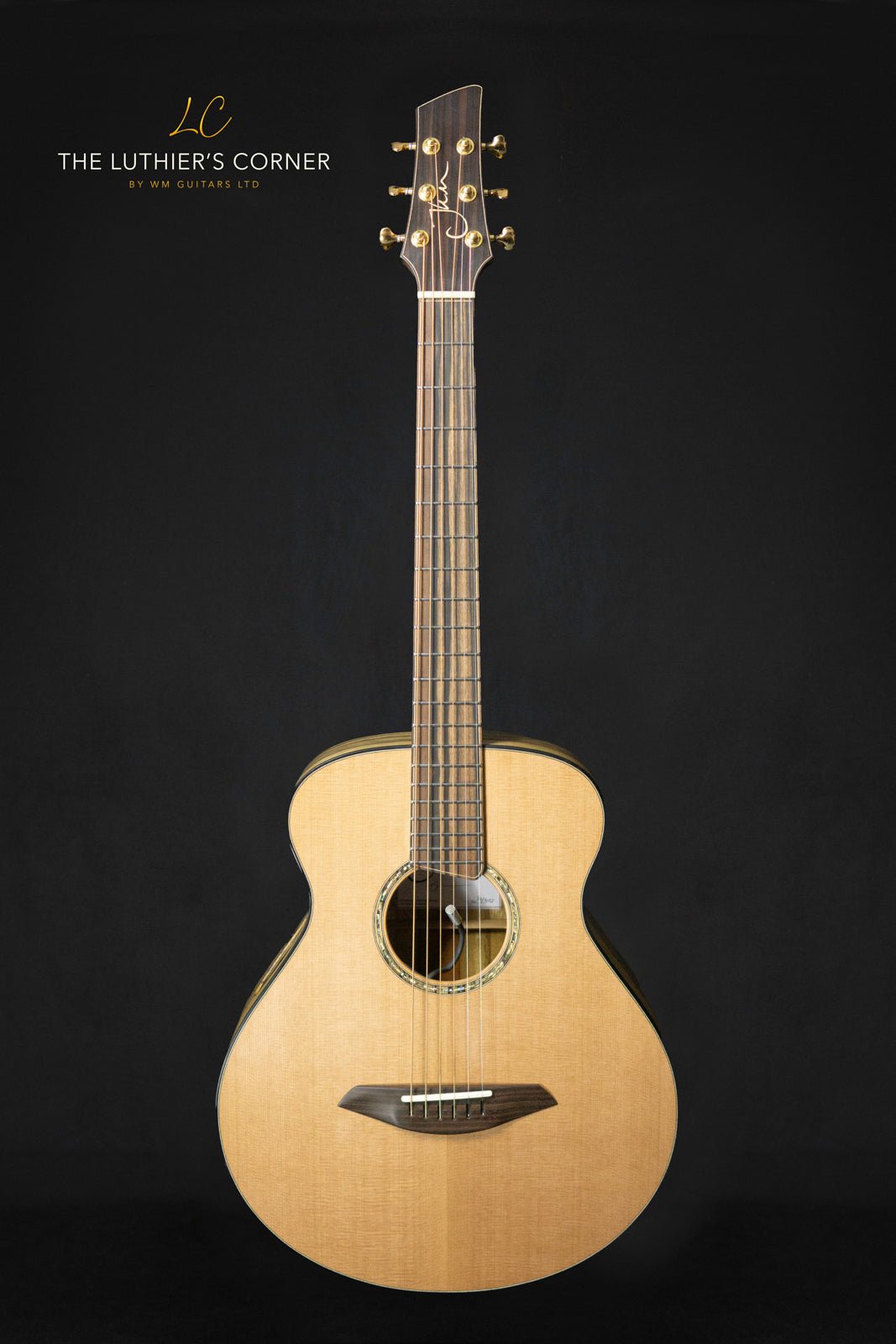 JKM Empire 460 Masterbuild Acoustic Guitar (Western Red Cedar & Black Limba) - Acoustic Guitars - JKM