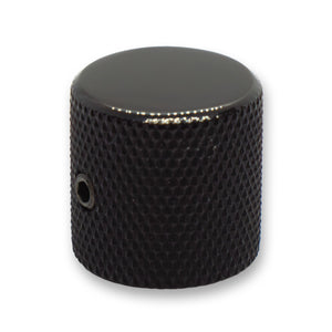 Knurled Flat Top Control Knob (Various Finishes) - Parts - WM Guitars