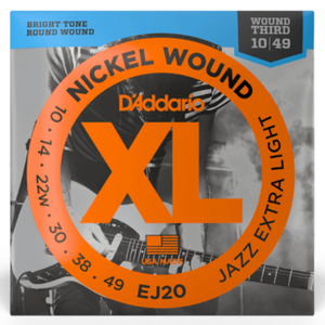 D'Addario XL Series Nickel Wound Electric Strings