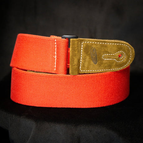 Leathergraft Cotton Webbing Guitar Straps (Various Colours) - Straps - Leathergraft