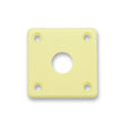 Les Paul Style Jack plate Cream - Parts - WM Guitars