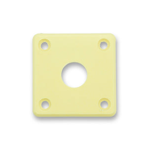 Les Paul Style Jack plate Cream - Parts - WM Guitars