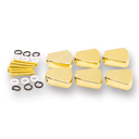 Machine Head Buttons and Fittings x6 Keystone/Tulip (Various Finishes) - parts - WM Guitars