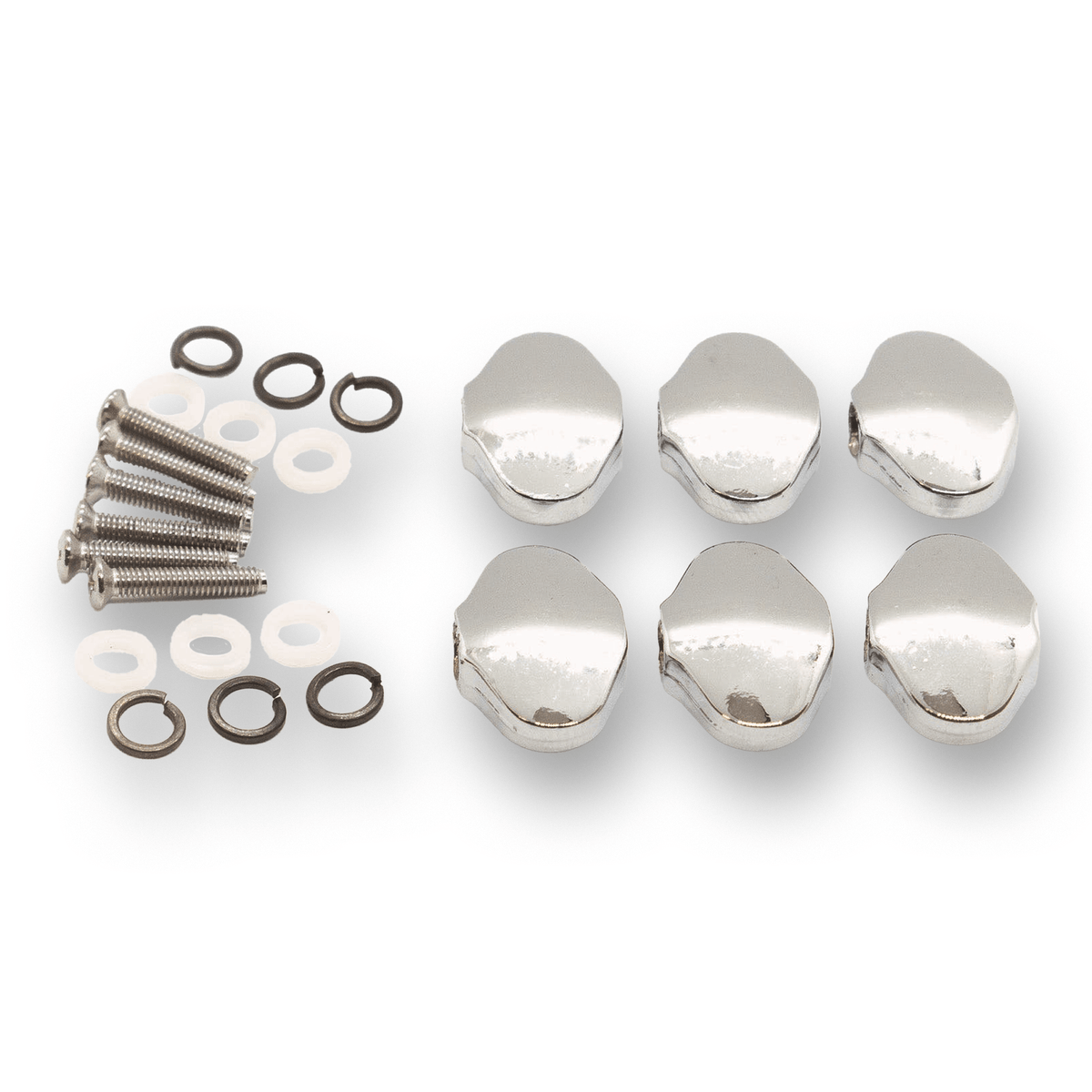 Machine Head Buttons and Fittings x6 Kluson Style | WM Guitars