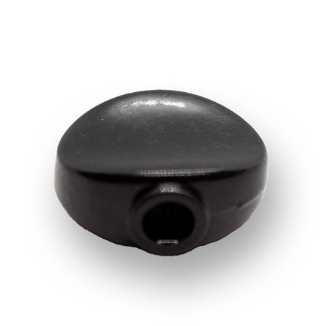 Machine Head Buttons x 6 (Black) - Parts - WM Guitars