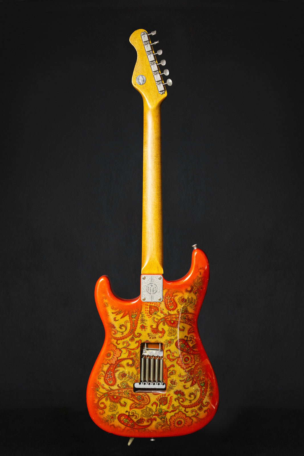 Maybach Stradovari 561 Nick Page Masterbuild - Orange Paisley - Electric Guitars - Maybach