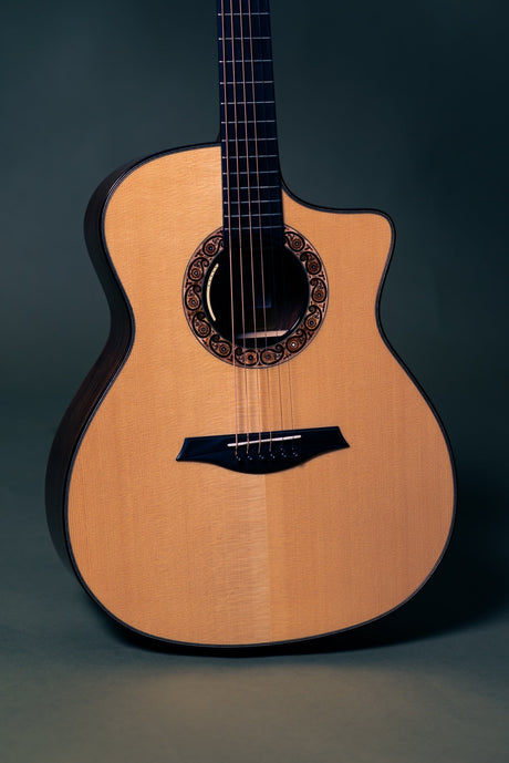 Mayson Duke Custom Acoustic Guitar - Grand Auditorium Cutaway w/ LR Baggs Anthem (MASTERBUILD) - Acoustic Guitars - Mayson