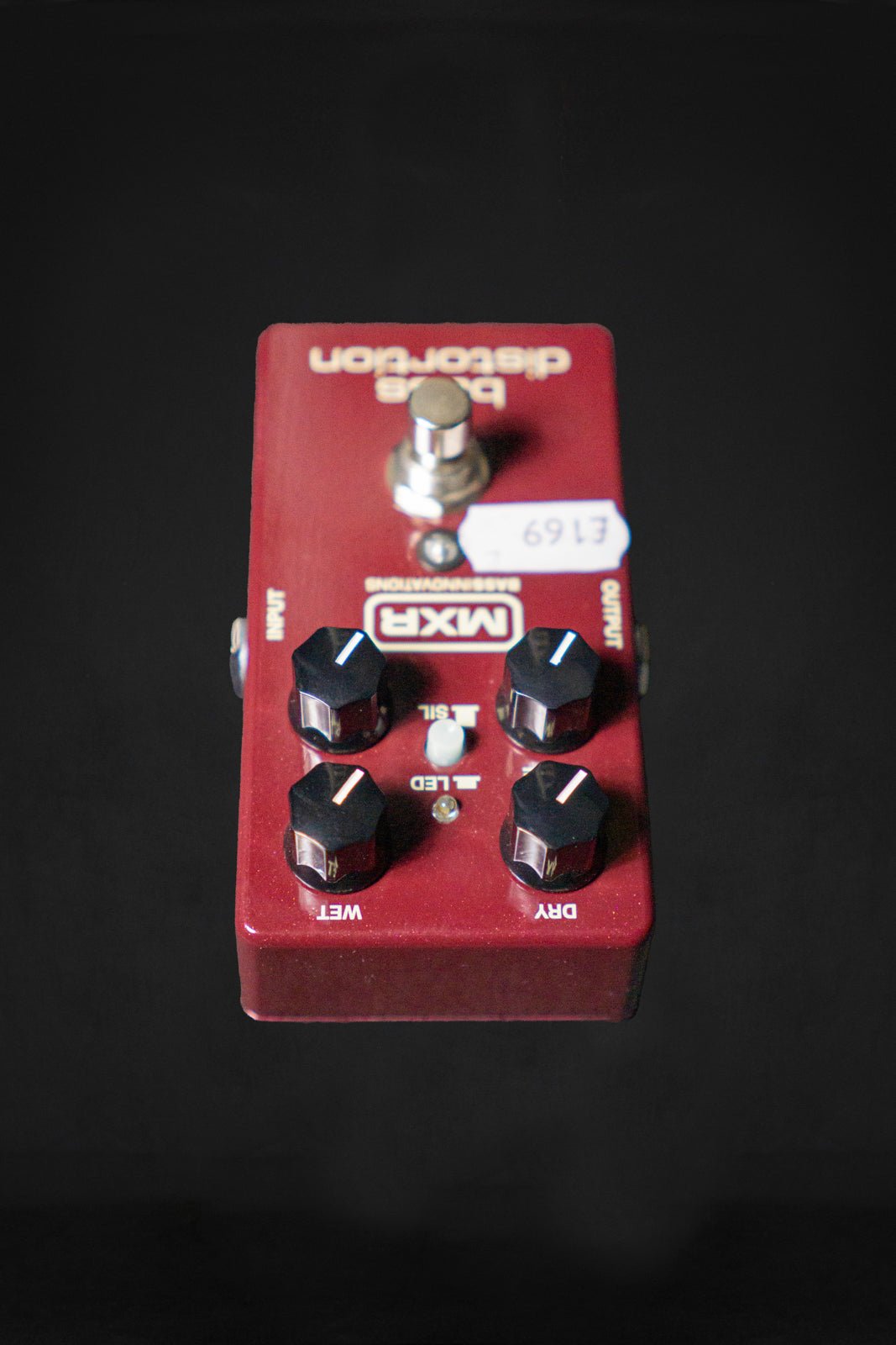 MXR Bass Distortion Pedal WM Guitars