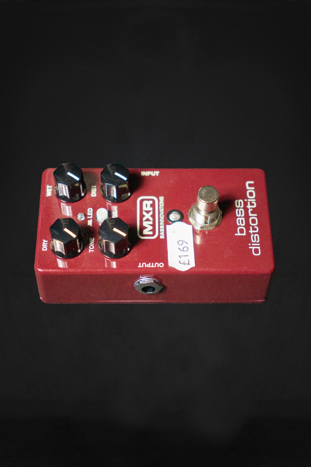 MXR Bass Distortion Pedal WM Guitars
