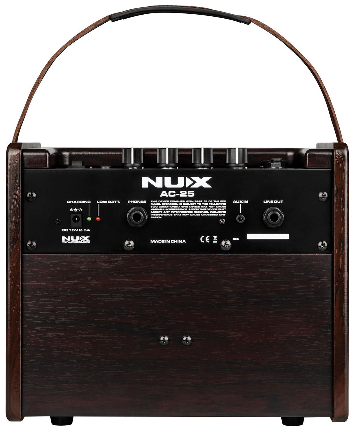 NU-X AC-25 Portable Acoustic Amplifier - Amps - NU-X