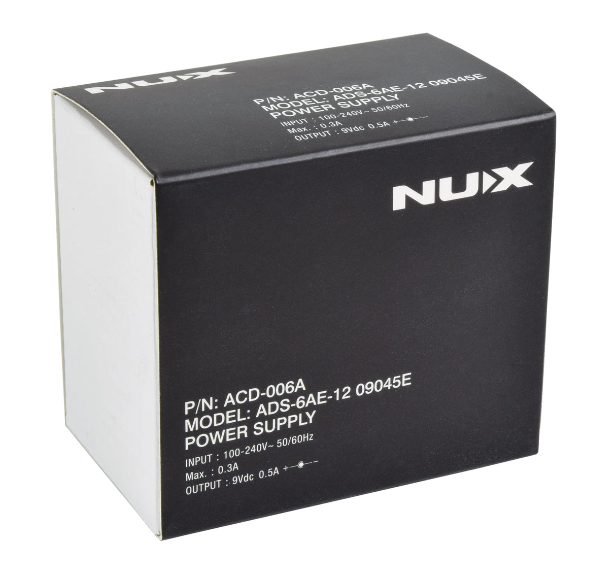 NU-X ADC-006A Adaptor for Effect Pedals 9Vdc 500mA - Power Supplies - NU-X