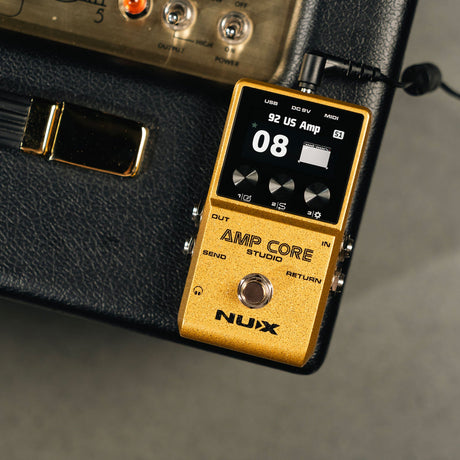 NU - X Amp Core Studio Guitar Pedal - Effects Pedals - NU - X
