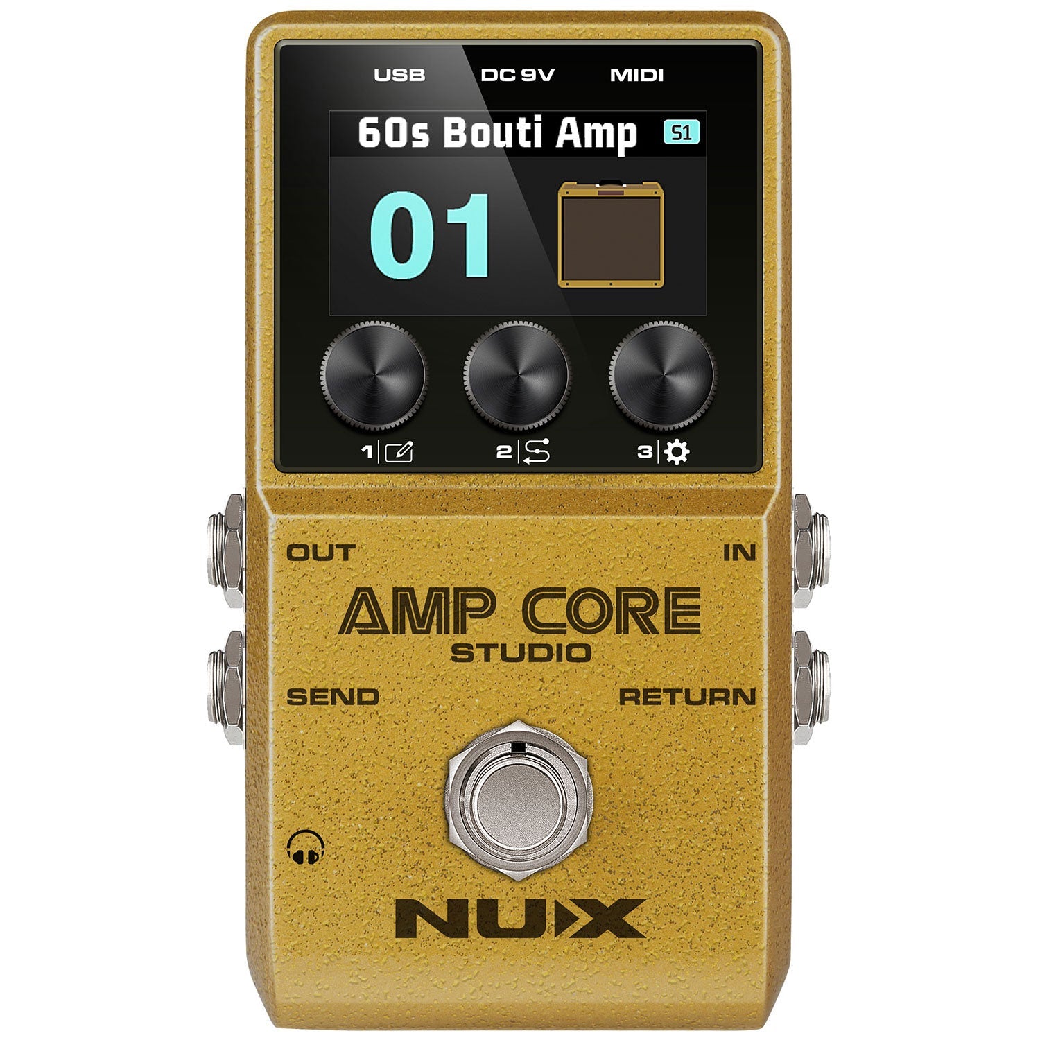 NU - X Amp Core Studio Guitar Pedal - Effects Pedals - NU - X