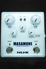 NU-X Masamune Booster & Kompressor Pedal - Effects Pedals - NU-X