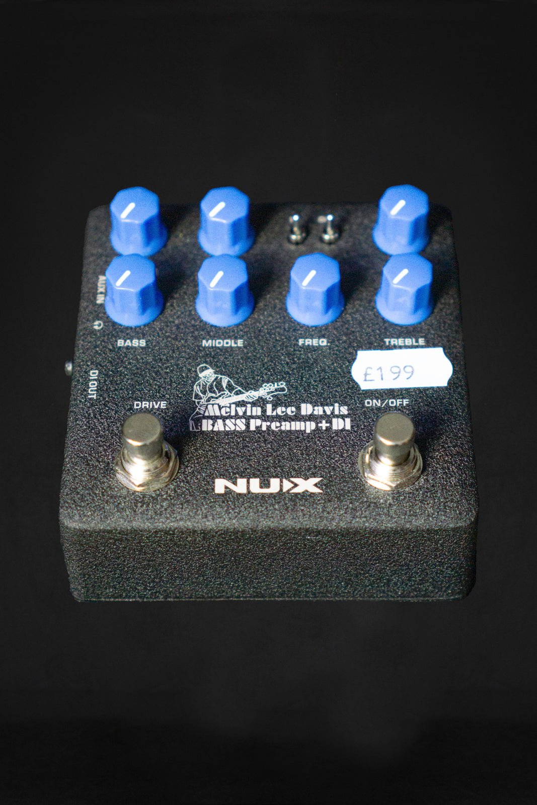 NU-X Melvin Lee Davis Bass Preamp Pedal - Effects Pedals - NU-X