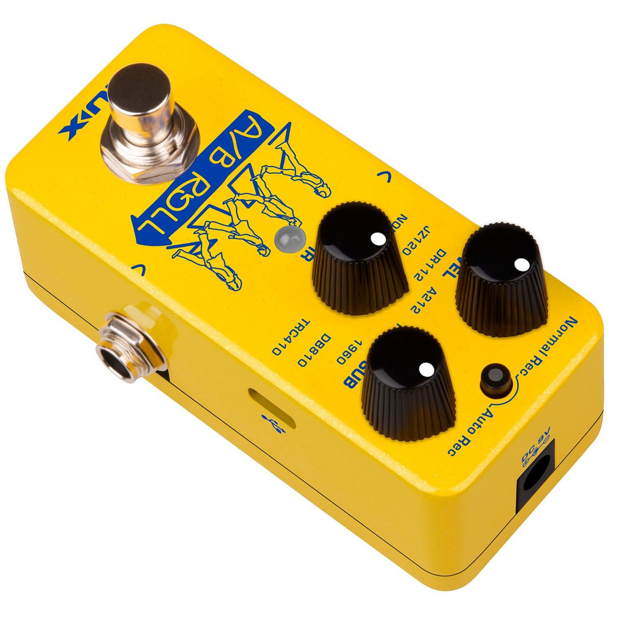 NU - X NOL - 1 A/B Roll Octave & Loop Pedal - Effects Pedals - NU - X