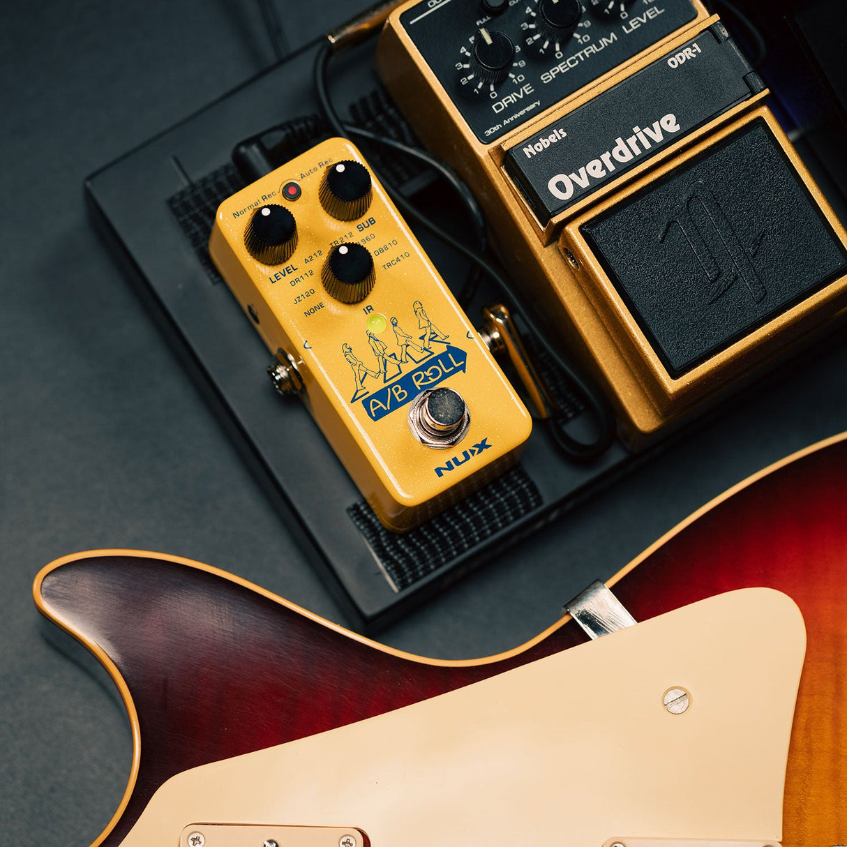 NU - X NOL - 1 A/B Roll Octave & Loop Pedal - Effects Pedals - NU - X