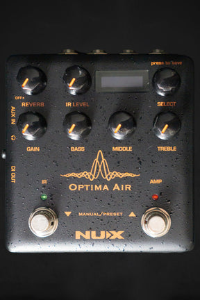 NU-X Optima Air NAI-5 Acoustic Guitar Simulator Pedal - Effects Pedals - NU-X