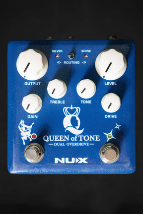 NU-X Queen of Tone Dual Overdrive Pedal - Effects Pedals - NU-X
