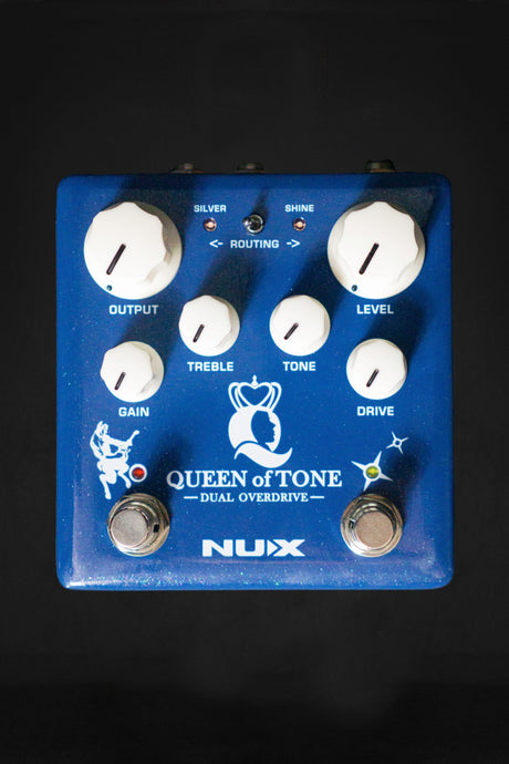 NU-X Queen of Tone Dual Overdrive Pedal - Effects Pedals - NU-X