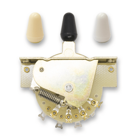 Oak Grigsby Style 3 Way 5 Position Switch - Vintage Spring Loaded - Parts - WM Guitars