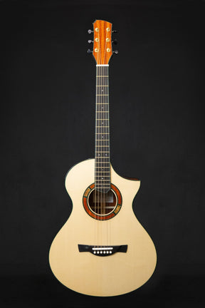 O'Gorman Moir #2824 BC Handmade Acoustic Guitar (Engelmann Spruce & Padauk) - Acoustic Guitars - O'Gorman