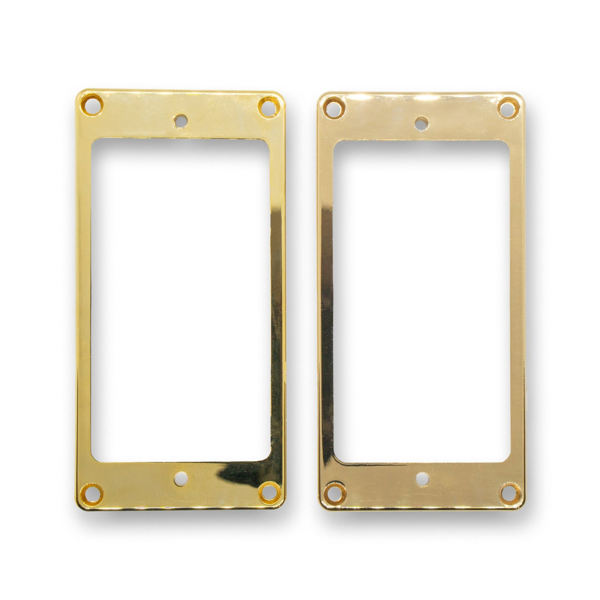 Plastic Humbucking Pickup Rings (Gold) - WM Guitars
