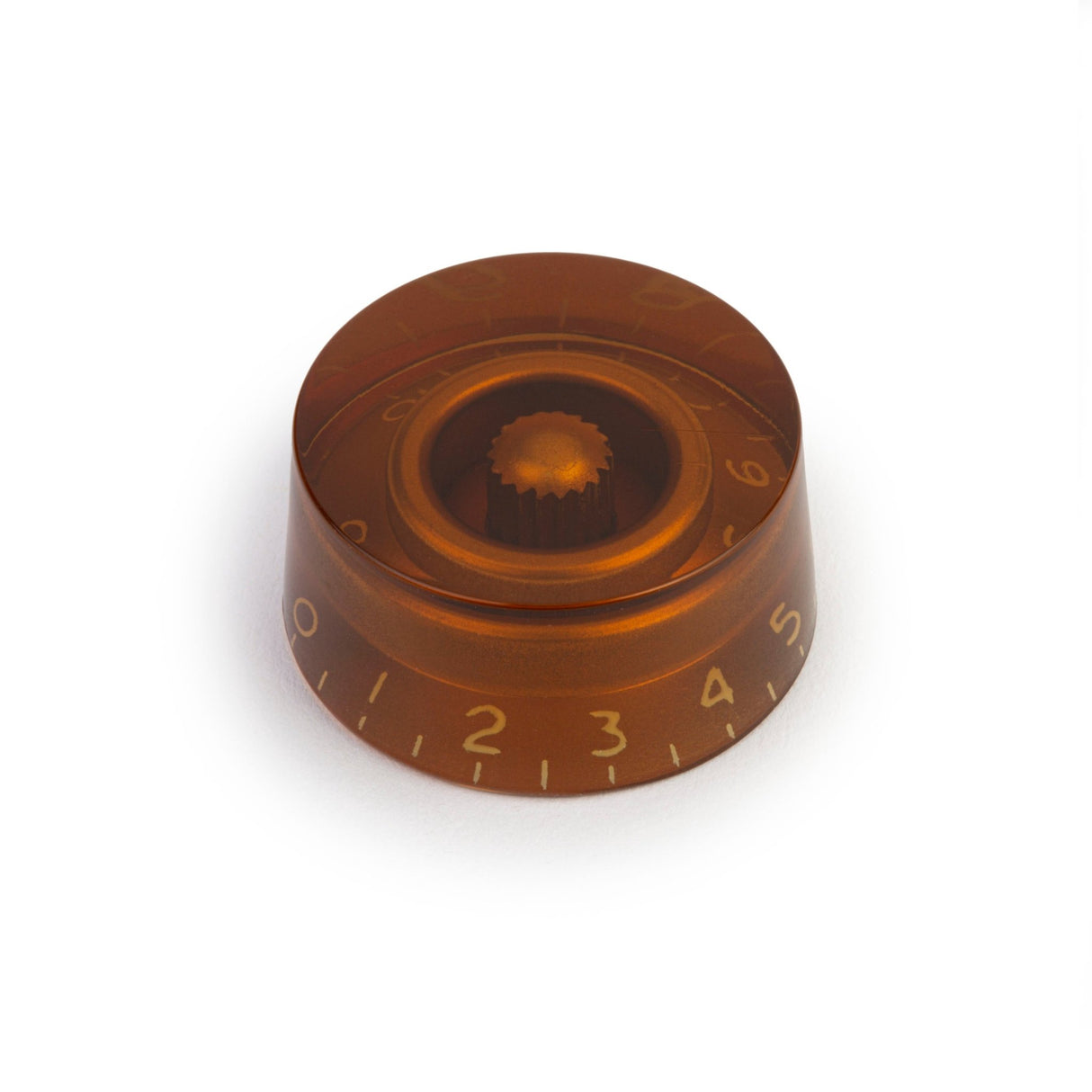 Potentiometer Speed Knobs x 2 (Amber) - Parts - WM Guitars