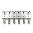 Precision Machined Stainless Steel Saddles x6 (Various Finishes & String Spacings) - Parts - WM Guitars