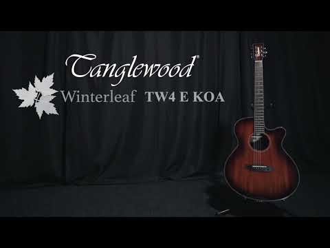 Tanglewood TW4 E KOA Electro-Acoustic Guitar