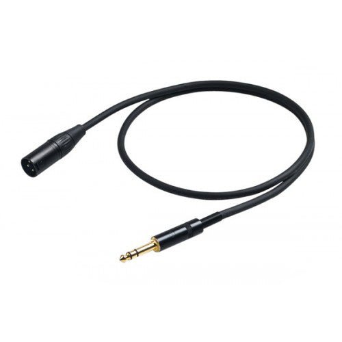 Proel Challenge Series Audio Cables (6.3mm Stereo Jack - Male XLR) - Balanced - Cables - Proel