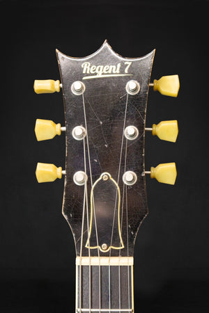 Regent 7 Trident 56' Goldtop Electric Guitar - Electric Guitars - Regent 7