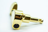 Right Side Machine Head Replacements x 6 (Gold) - WM Guitars