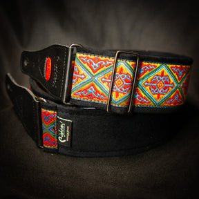 RightOn! Hafa Red Guitar & Bass Strap - Straps - RightOn!