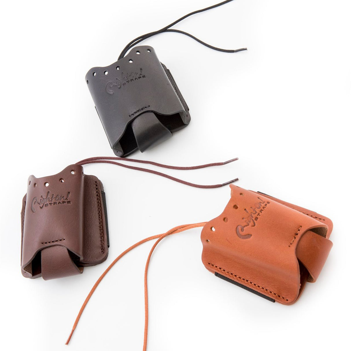 RightOn! Leather Wireless Transmitter Pocket - Slides - RightOn!
