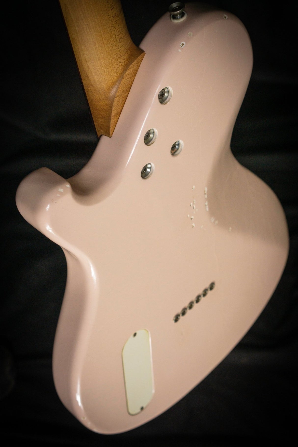 Seth Baccus Shoreline JM H90 Aged Shell Pink (Pre-Owned) - Electric Guitars - Seth Baccus