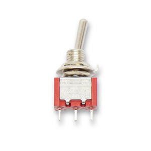 SPDT ON/ON Momentary Mini Toggle Switch (3 Pole) - Parts - WM Guitars