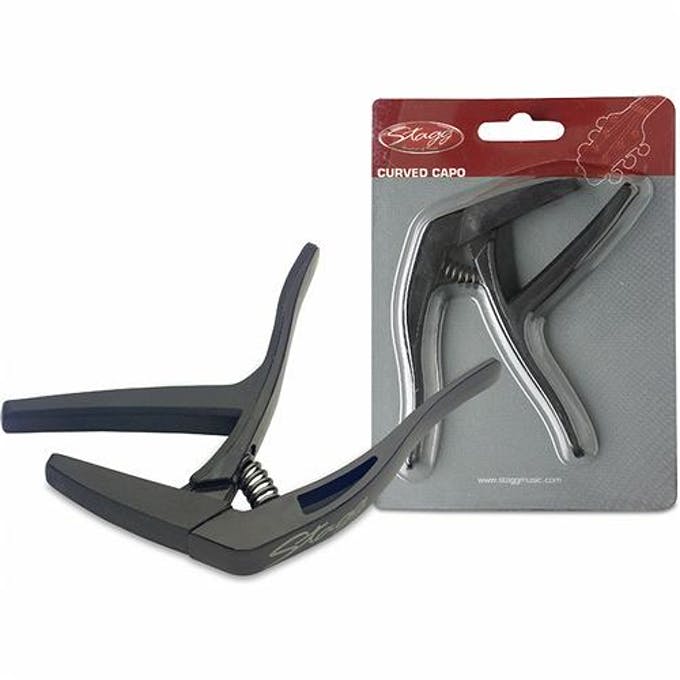 Stagg Curved Trigger Capo - Capos - Stagg