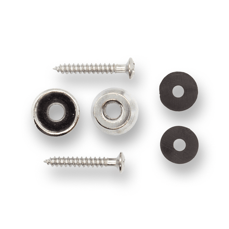 Strap Buttons and Fittings - Connical (Various Finishes) - Parts - WM Guitars