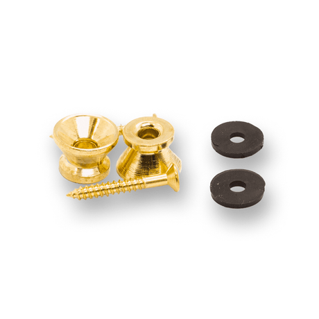 Strap Buttons and Fittings - Connical (Various Finishes) - Parts - WM Guitars